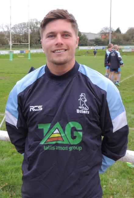 Ashley Sutton - Narberth try scorer Ashley Sutton - Narberth try scorer